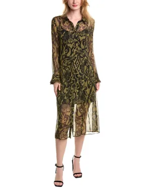 1.STATE Chiffon Shirtdress