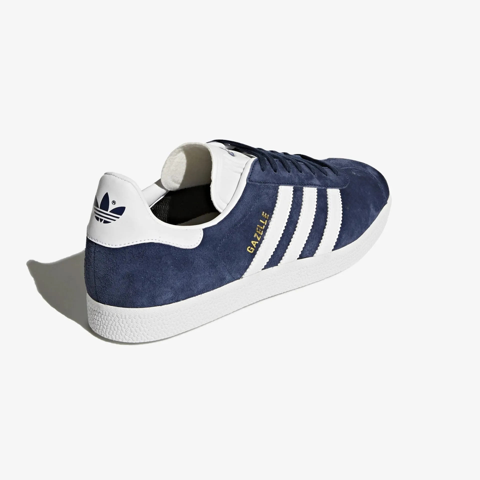 Adidas Originals | GAZELLE  { NAVY/WHITE