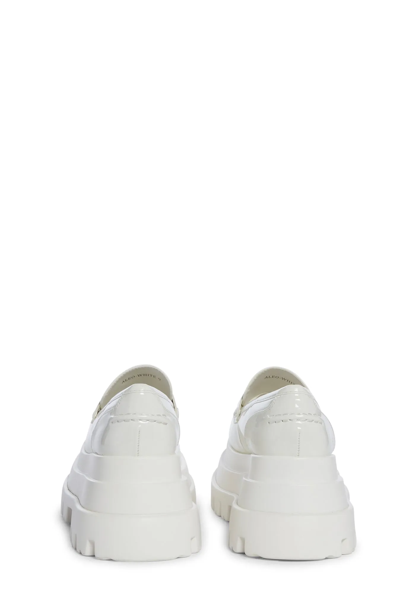 Aleo Platform Loafers - White