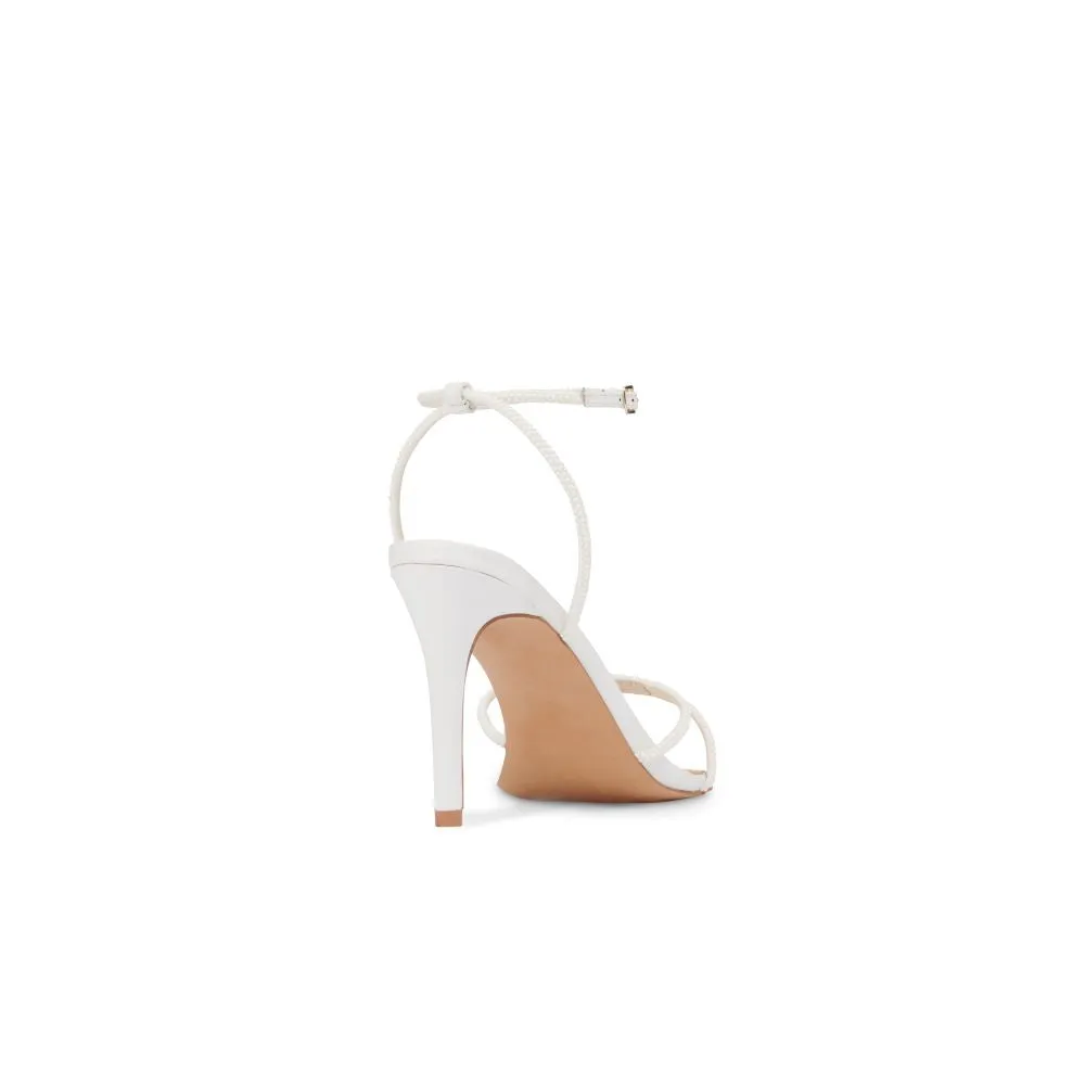 Amelia Sandal White Leather