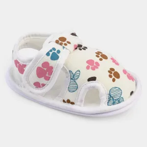 Baby Girl Shoes B272-White