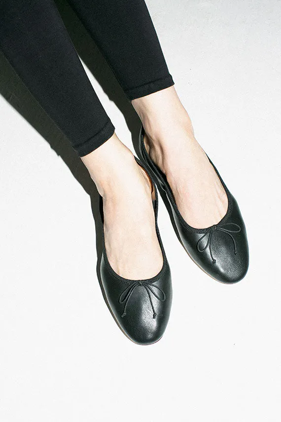 Black Ballet Flat