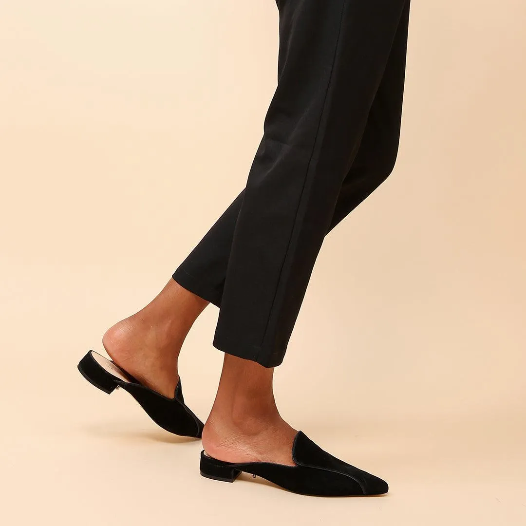 Black Suede Pointed Loafer Starter Kit