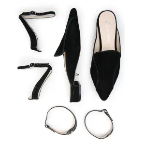 Black Suede Pointed Loafer Starter Kit