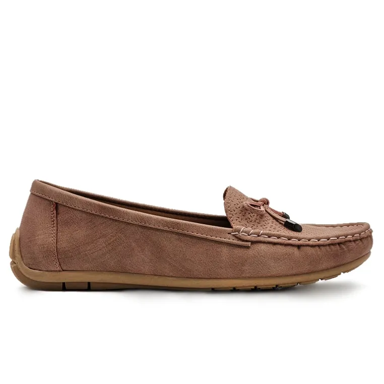 Bow Tie Slip On Loafers