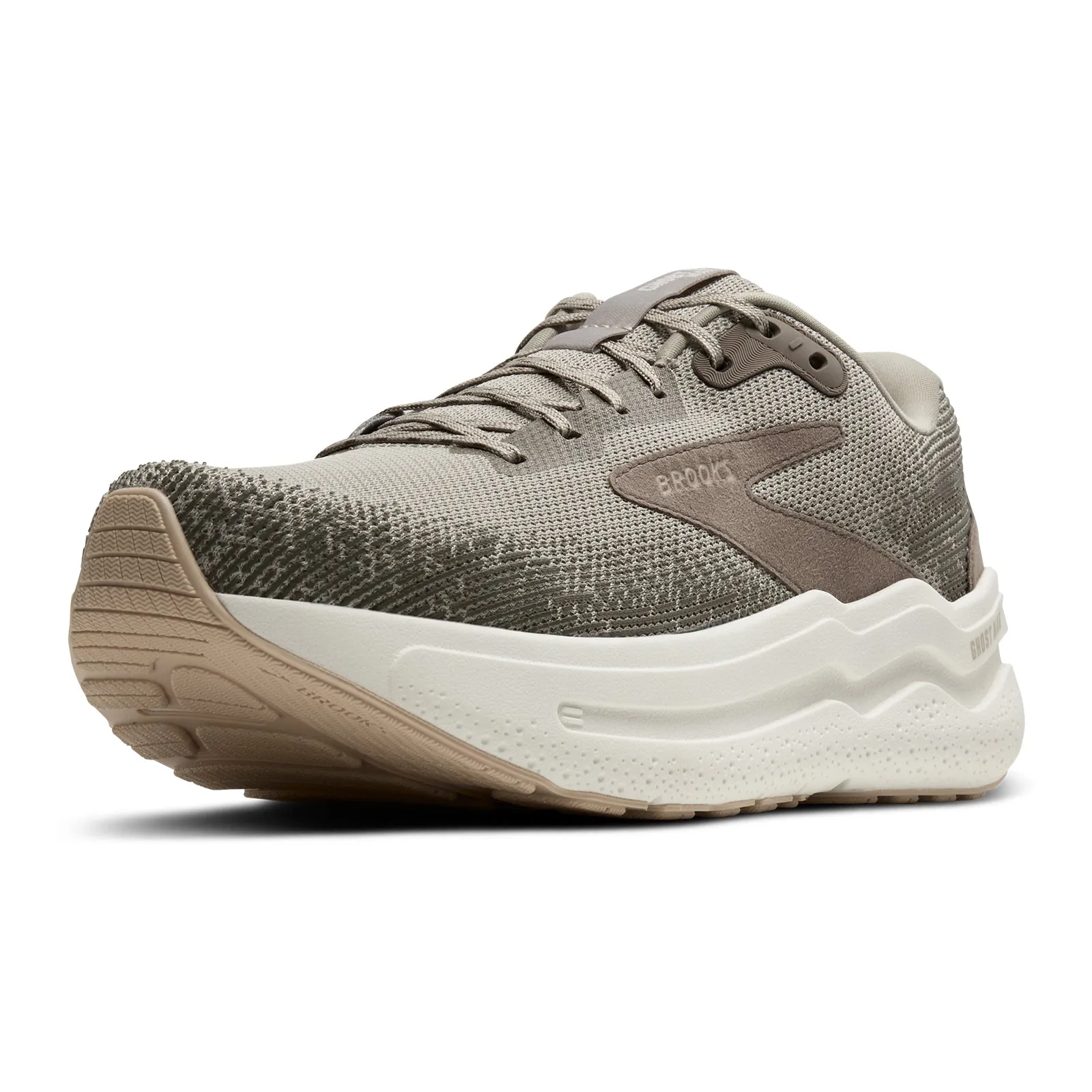 Brooks Ghost Max 2 Running Shoe (Men) - London Fog/Falcon/Coconut