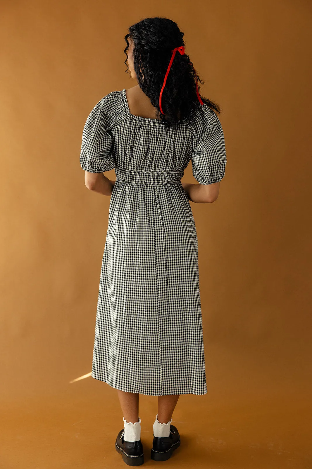 By The Gate Gingham Maxi