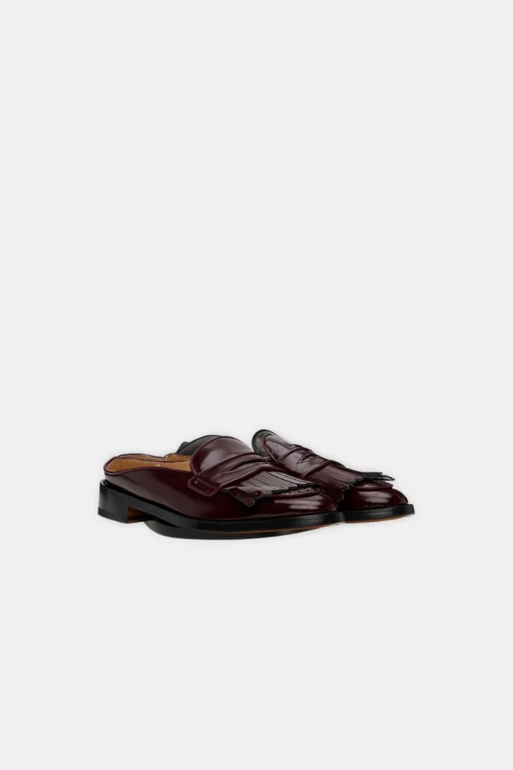 Calfskin Loafers Mules Style