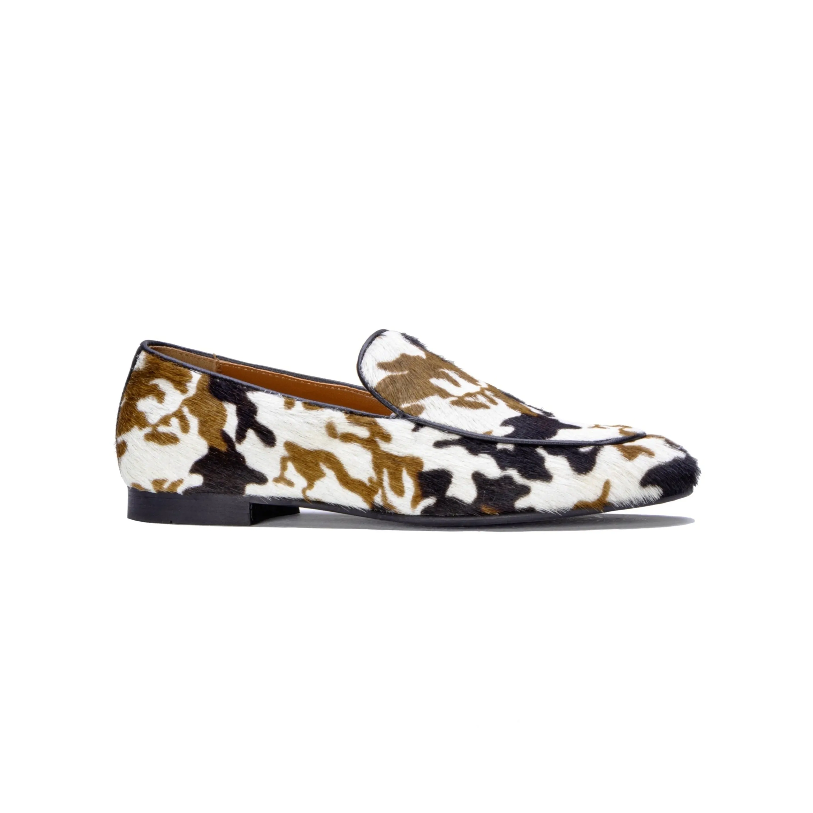 Camo White Loafers