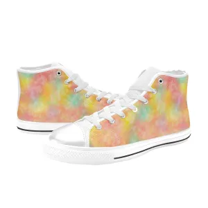 Candy Floss High Top Canvas Women's Shoes up to size 12