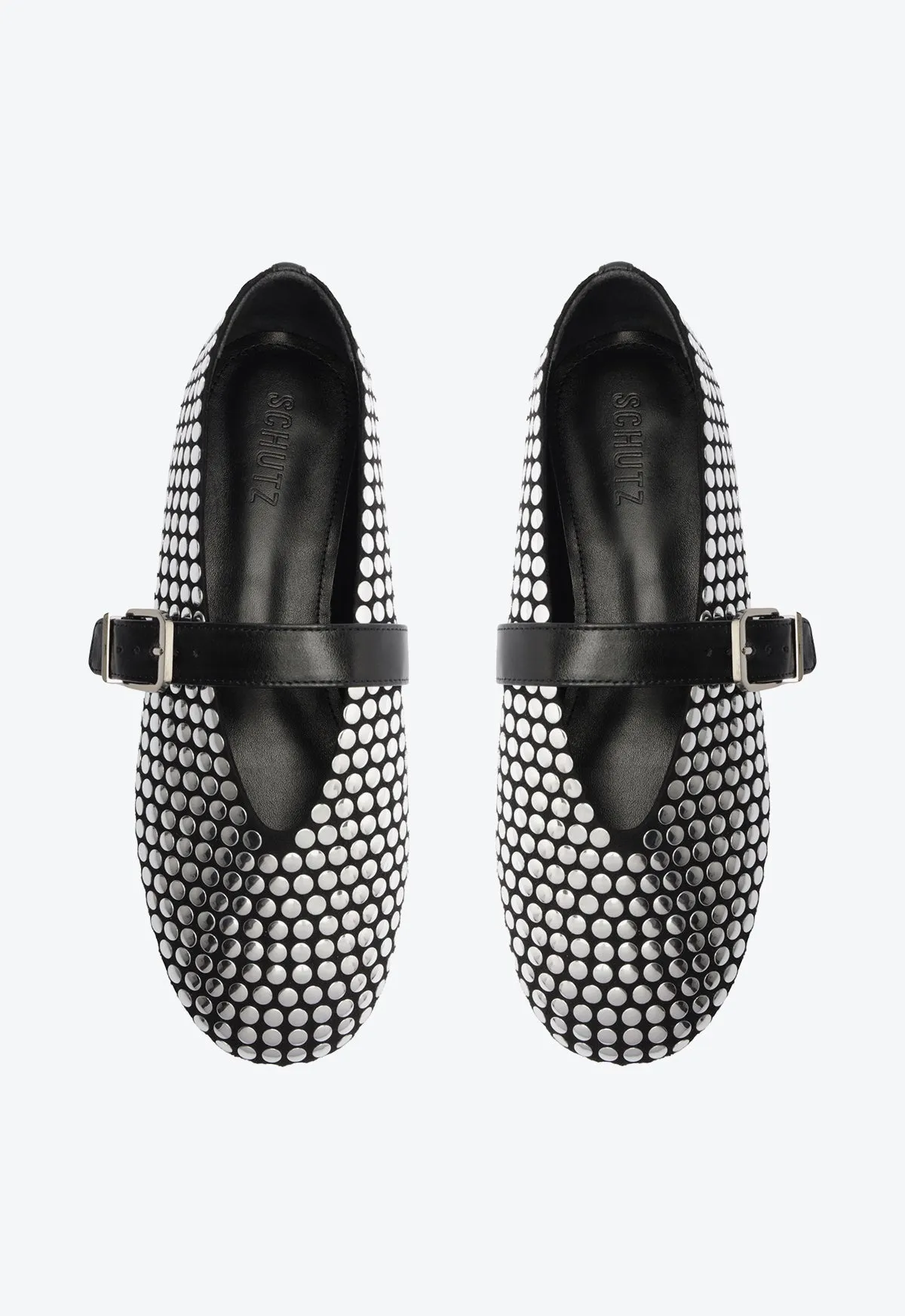 Eiza Studs Ballet Flat