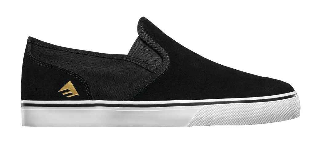 Emerica Shoes The Provost Cruiser Slip - Black/White