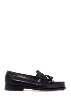 esther kiltie weejuns loafers in brushed leather