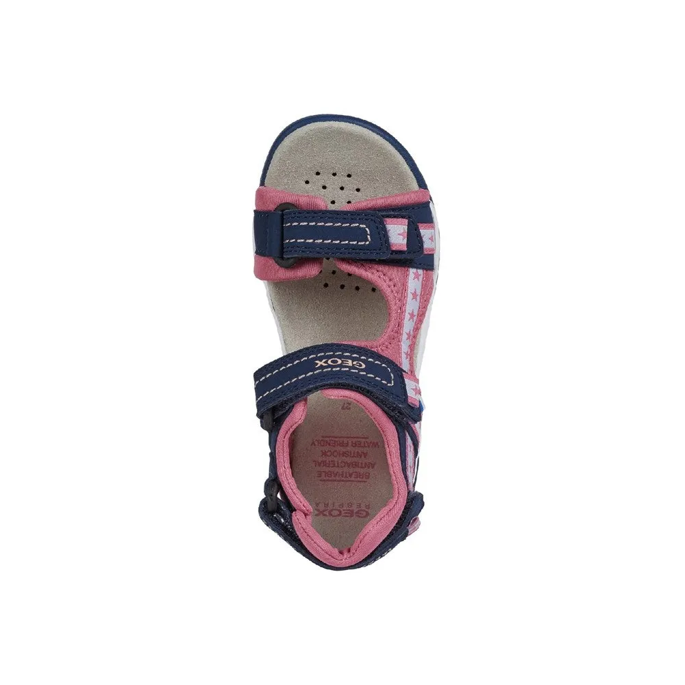 Geox J Borealis Girl A Touch Fastening Sandal