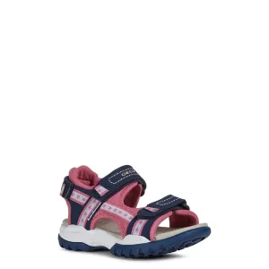 Geox J Borealis Girl A Touch Fastening Sandal