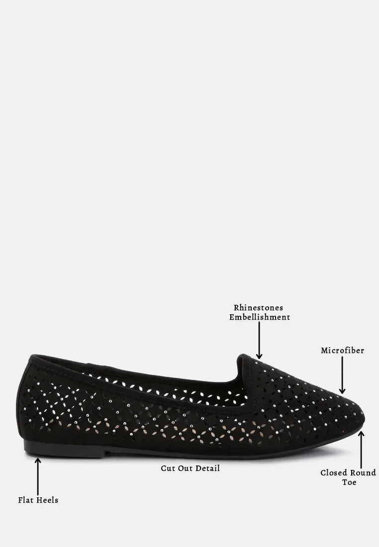 Gordon Perforated Ballerinas