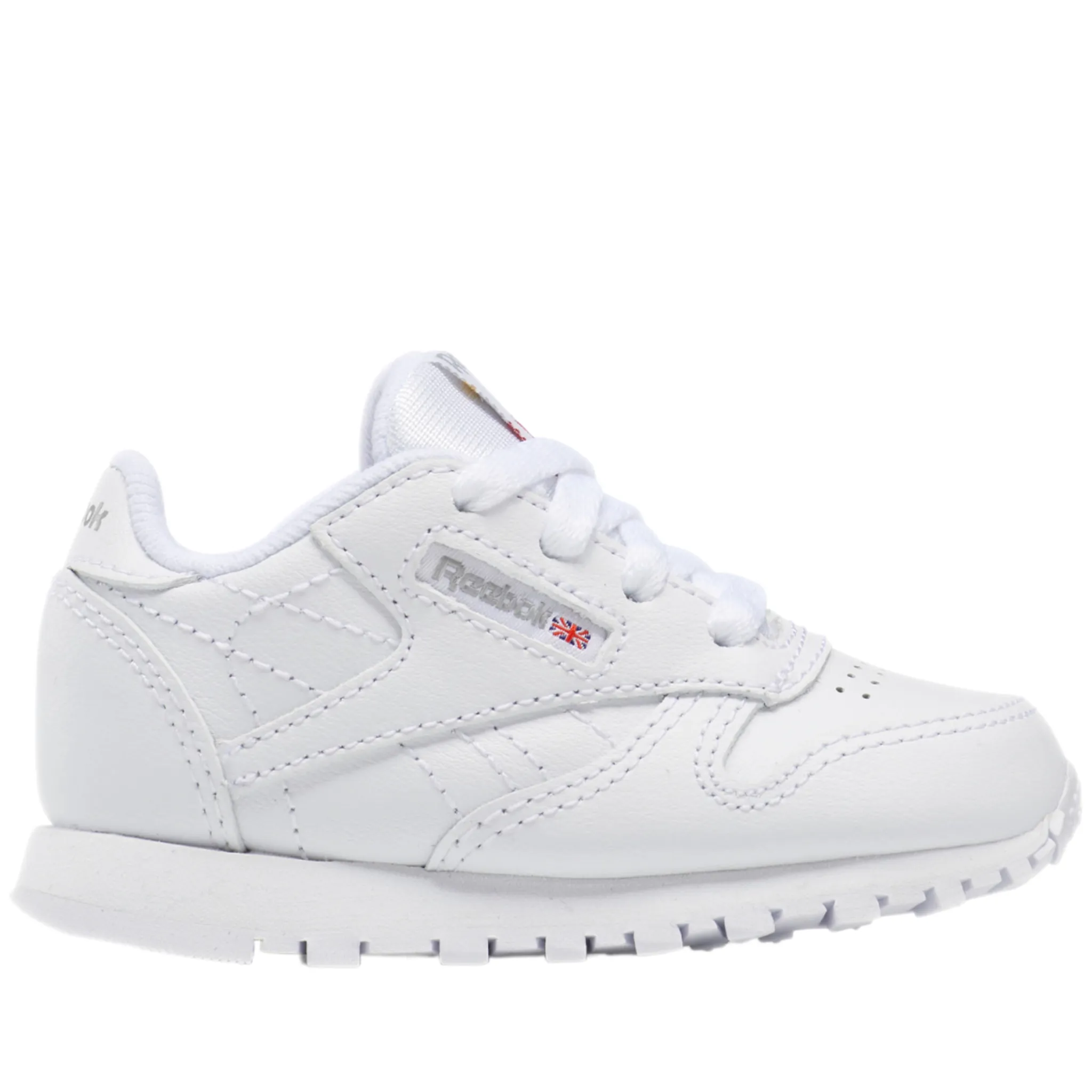 Infants Reebok Classic Leather Shoes - Ftwr White/Ftwr White/Ftwr White