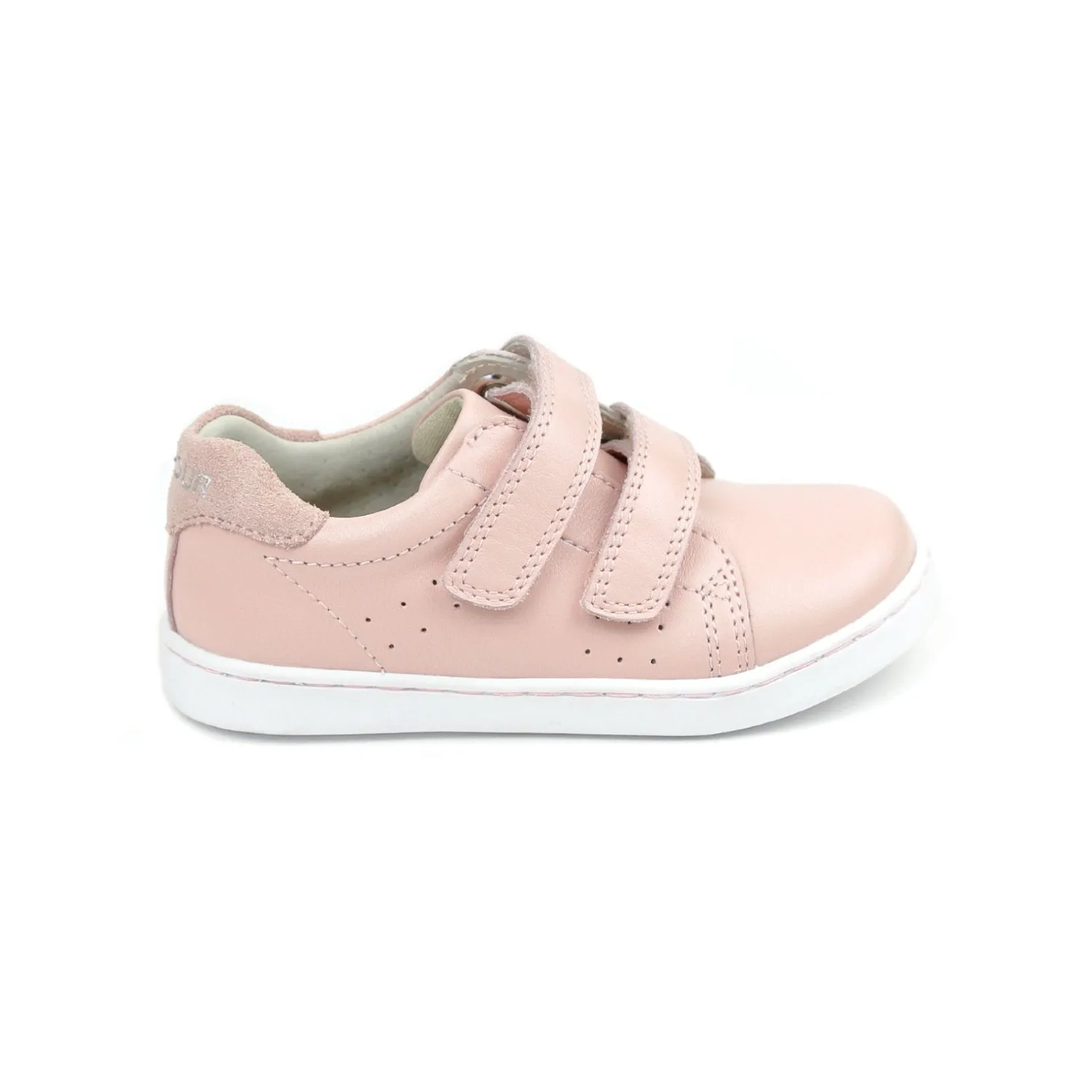 L'Amour Kenzie Double Velcro Sneaker - Pink