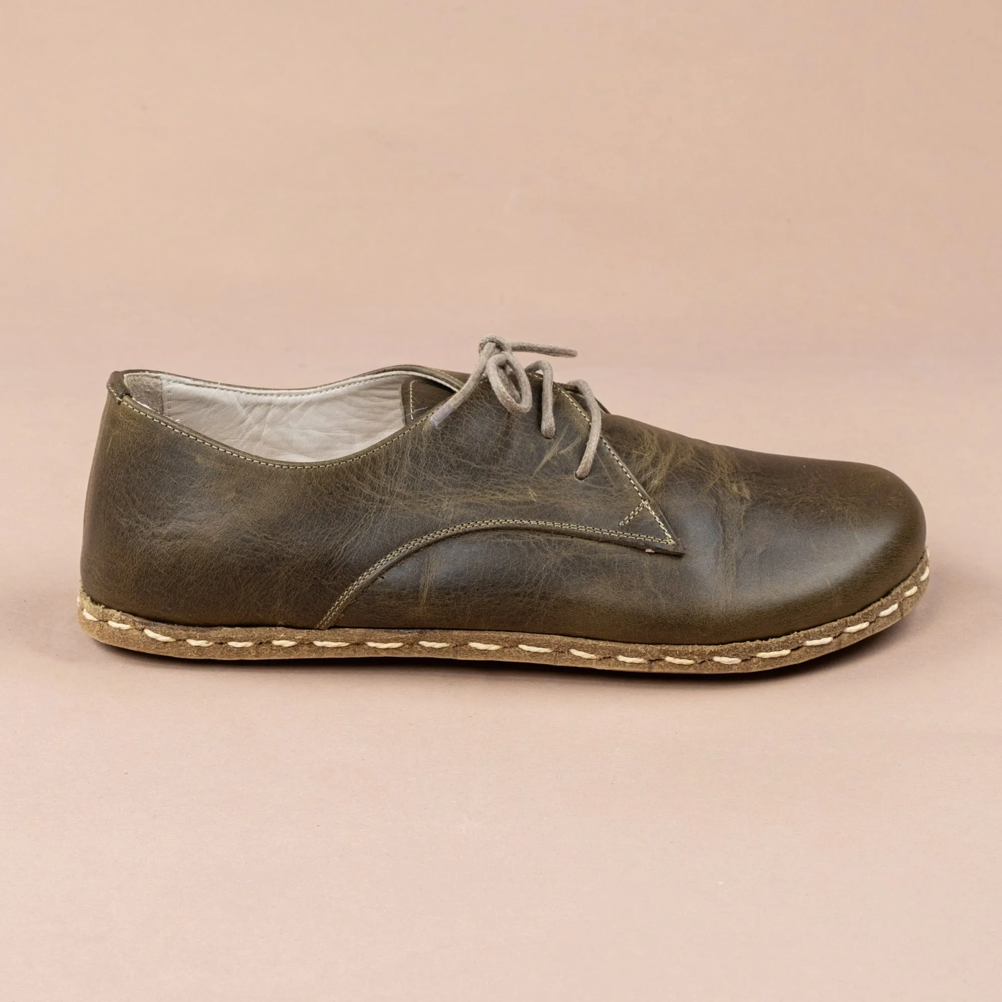 Men's Green Oxfords