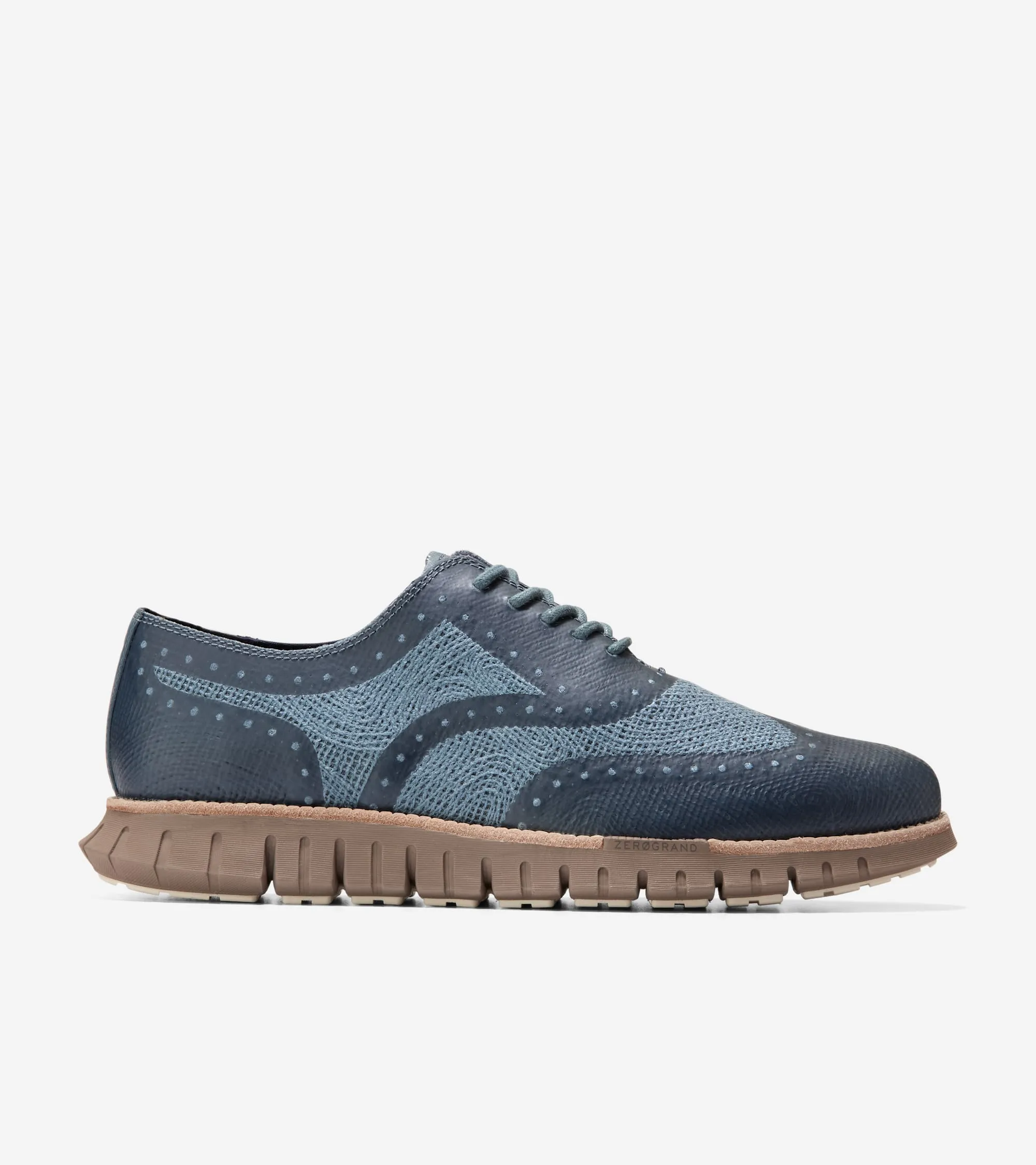 Men's ZERØGRAND Remastered Embrostitch Wingtip Oxfords