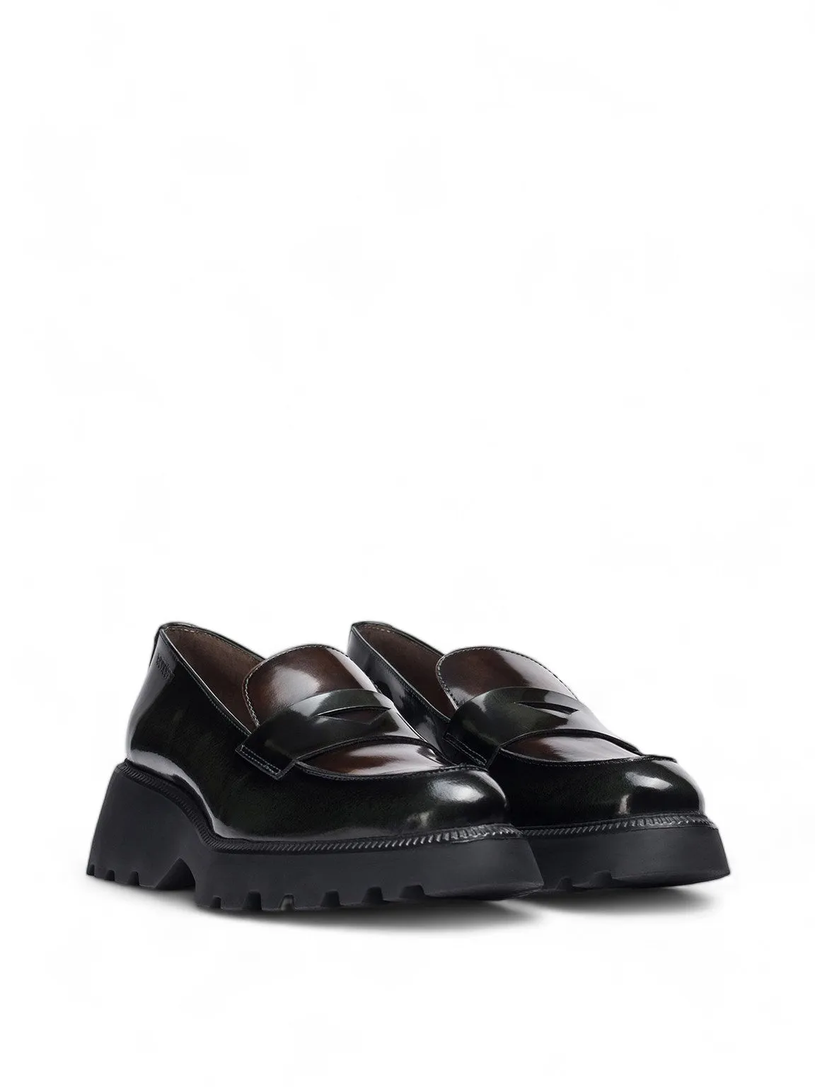 Moonfly Penny Platform Loafers