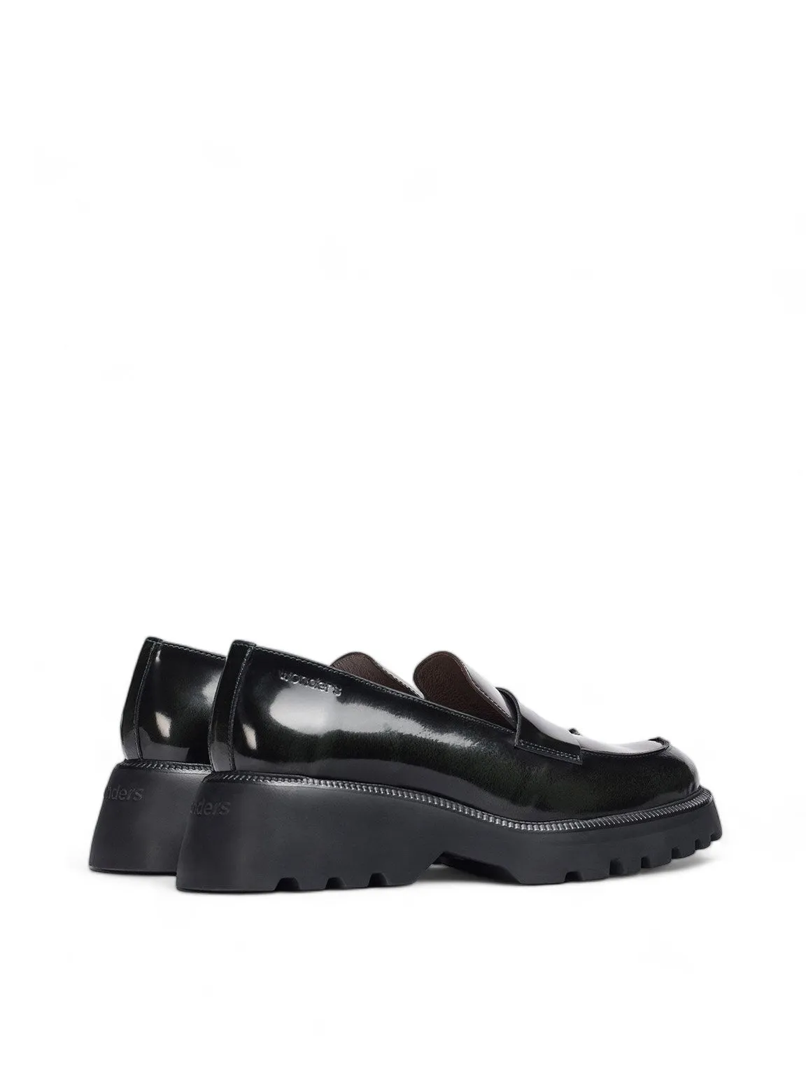 Moonfly Penny Platform Loafers