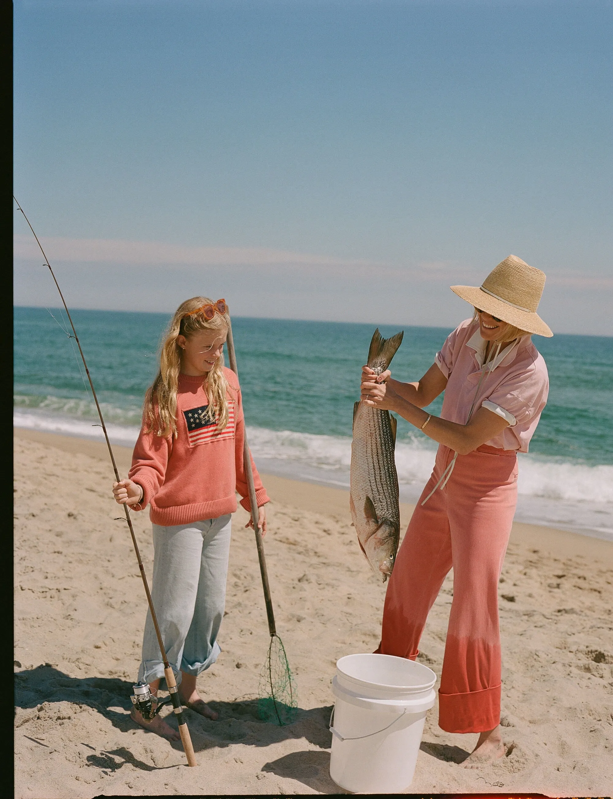 Nantucket Red Stretch Twill Florence Pants