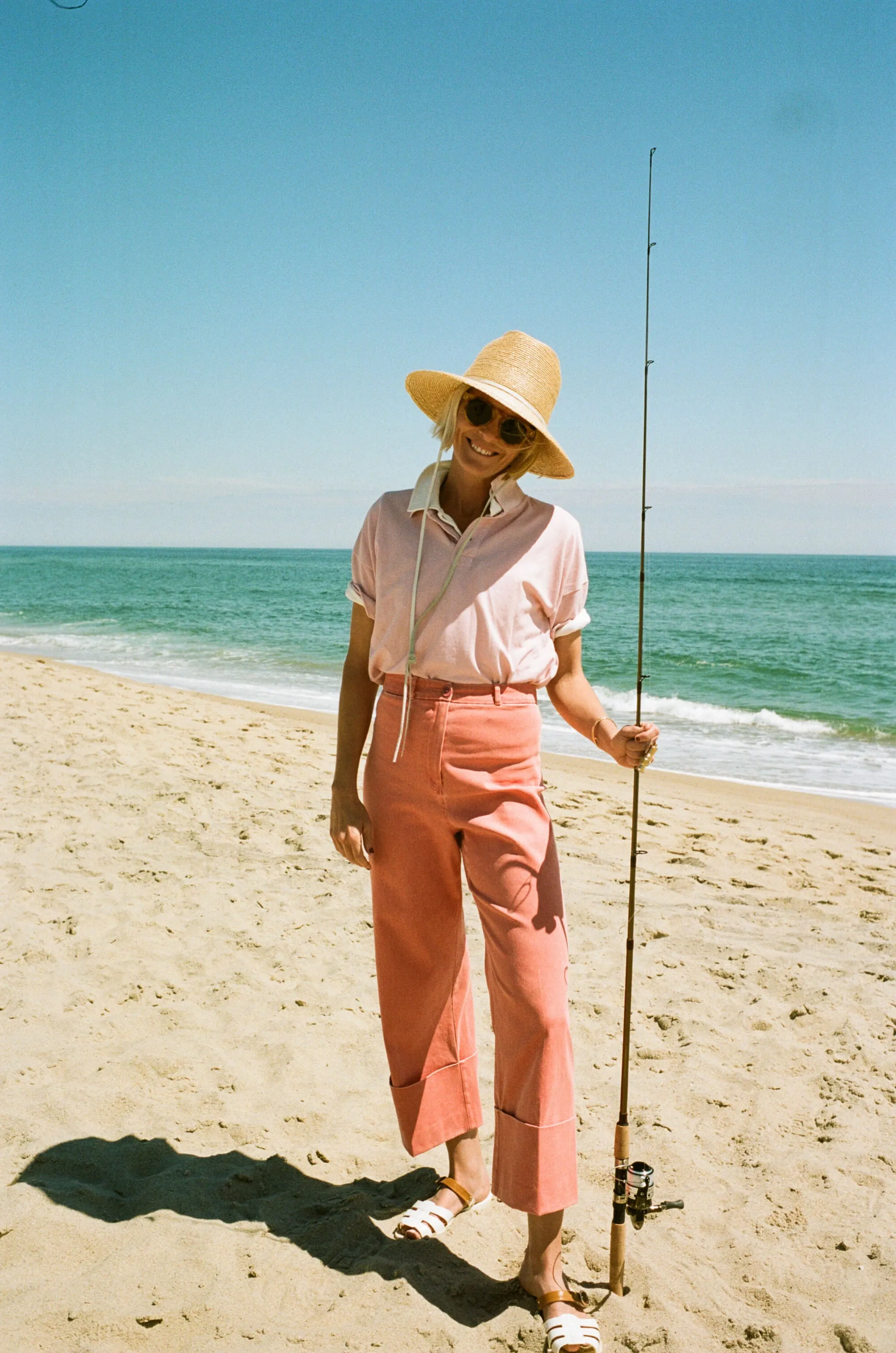 Nantucket Red Stretch Twill Florence Pants