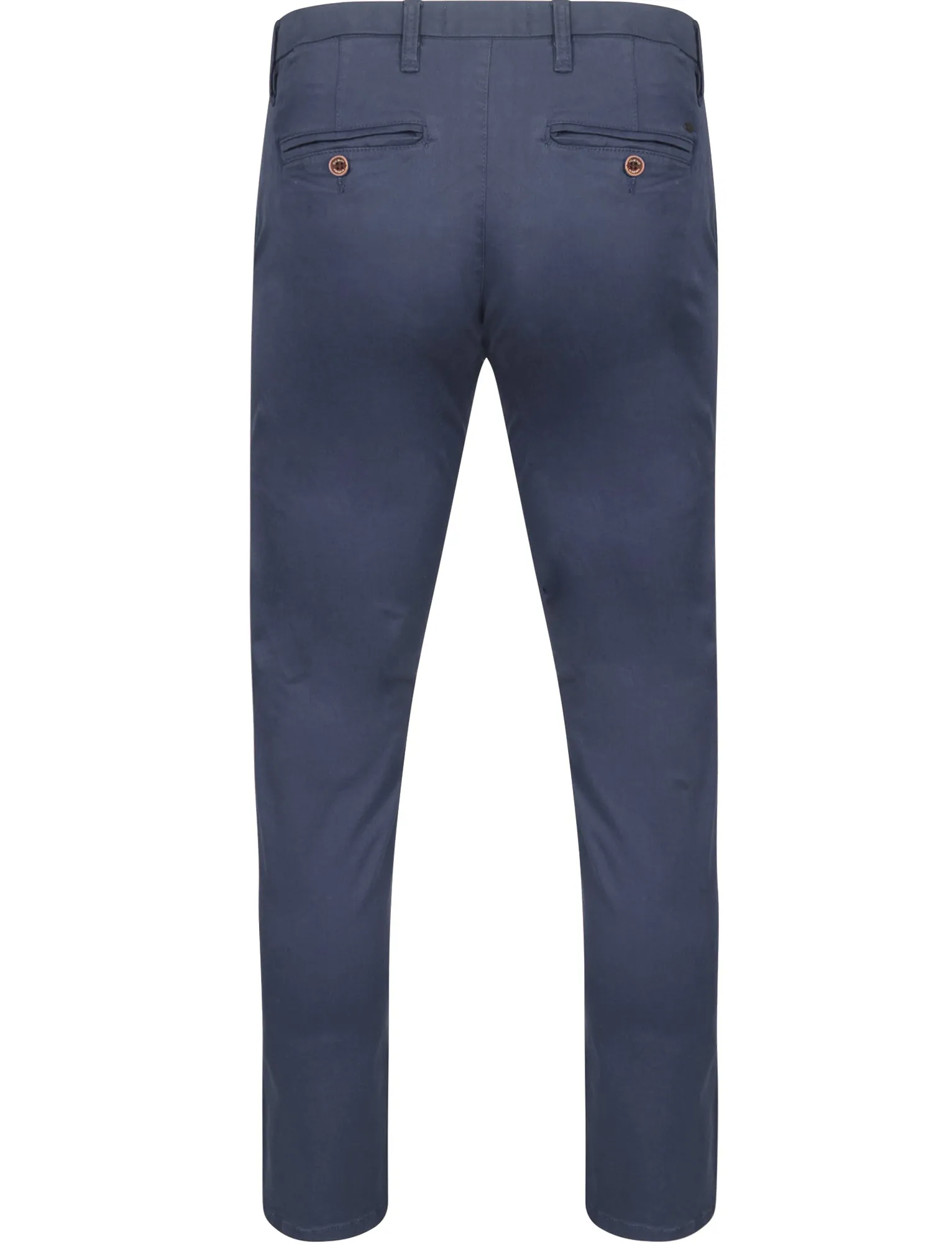 Paros Cotton Twill Chinos in Midnight Blue - Tokyo Laundry