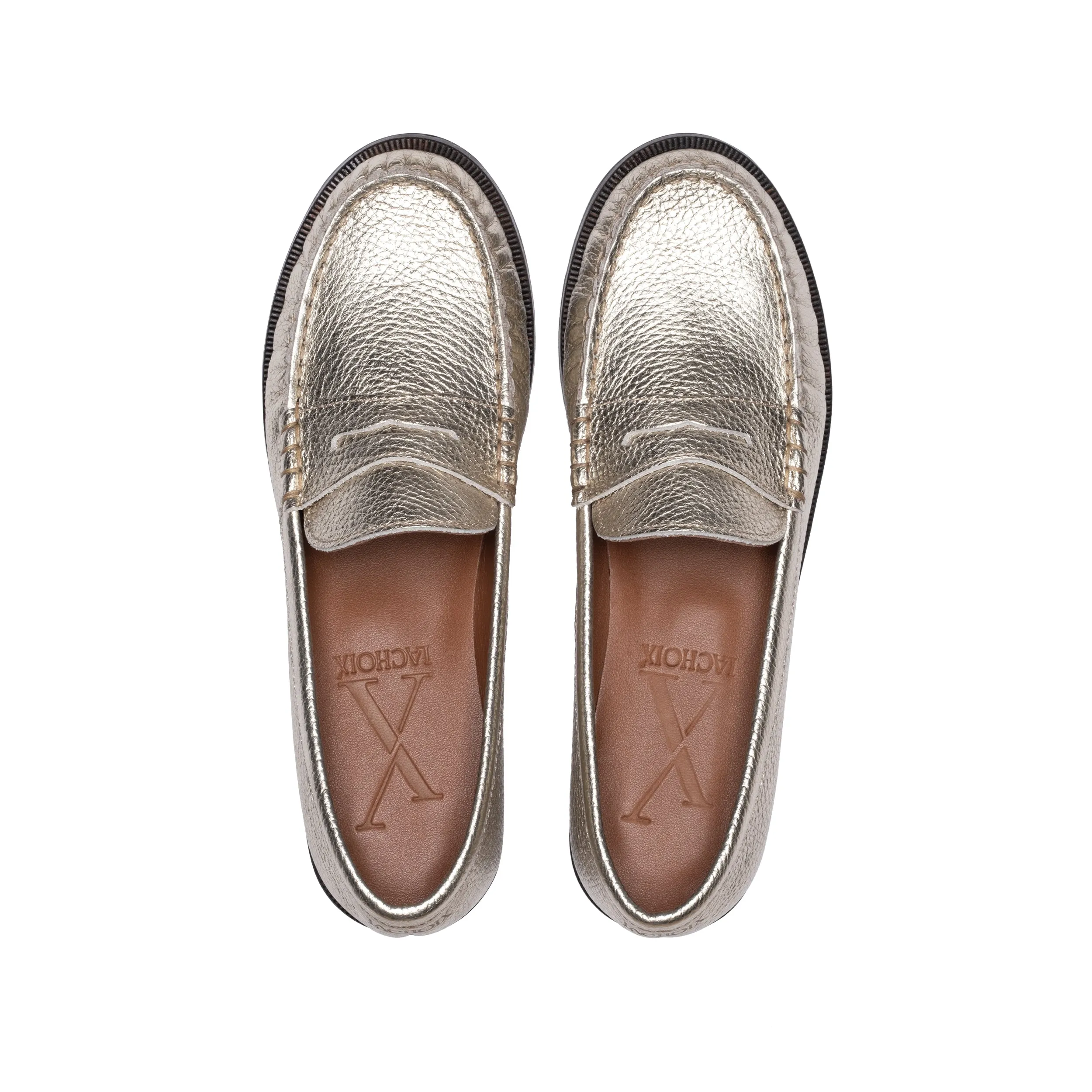 Penny Loafer in Champagne