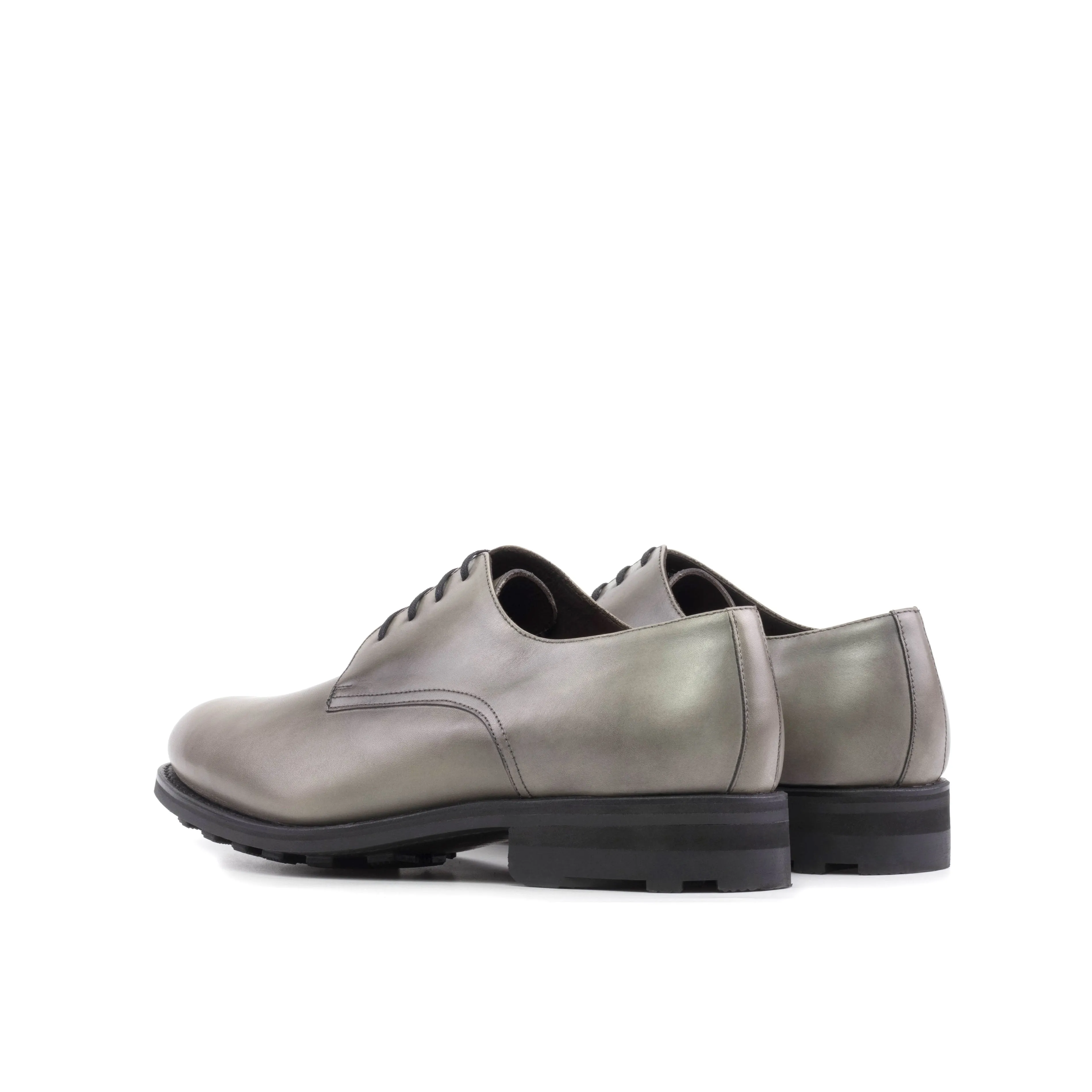 PLAIN TOE DERBY GREY (TRADITIONAL-Z1)