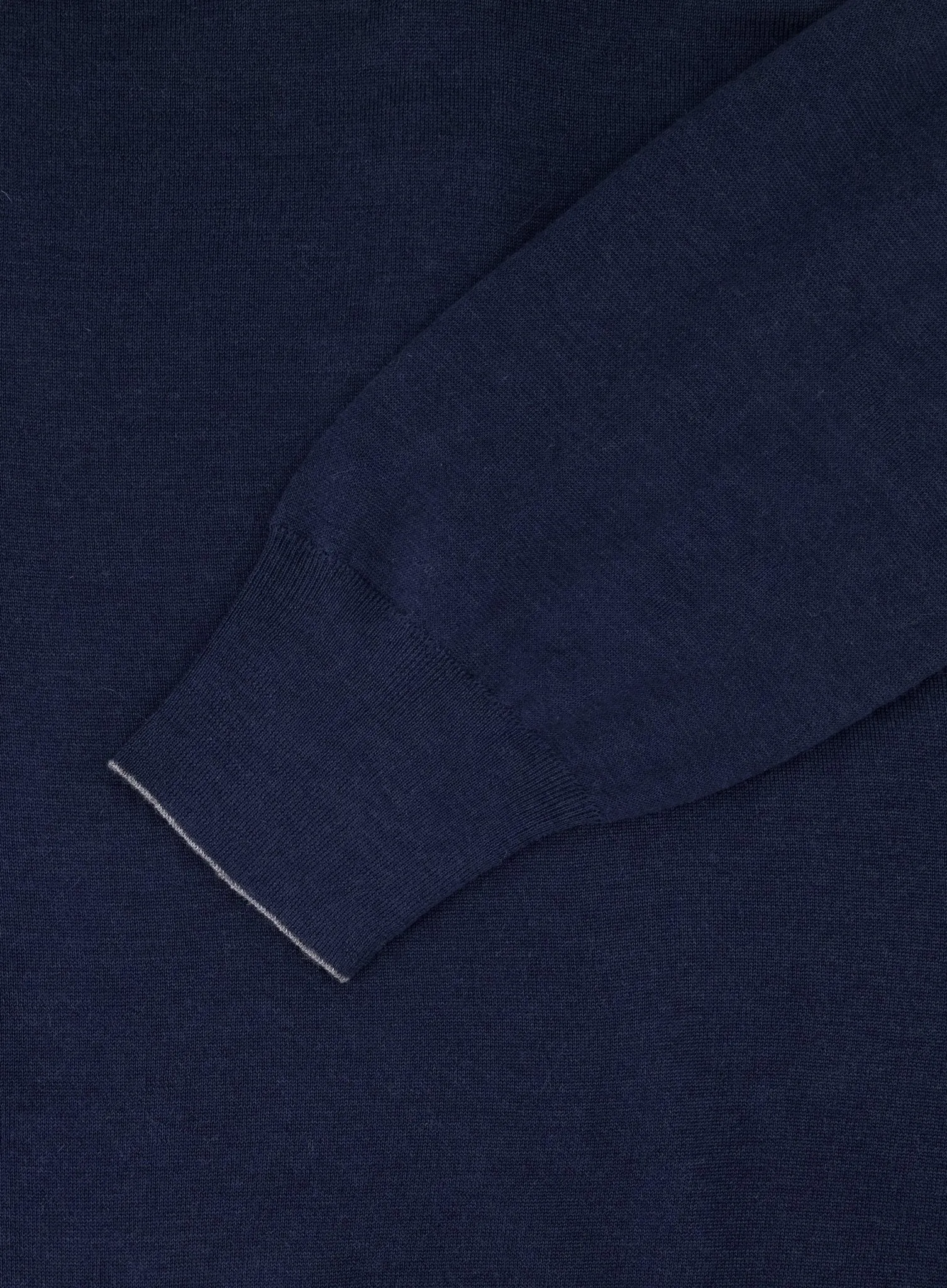 Poloshirt met lange mouwen van cashmere