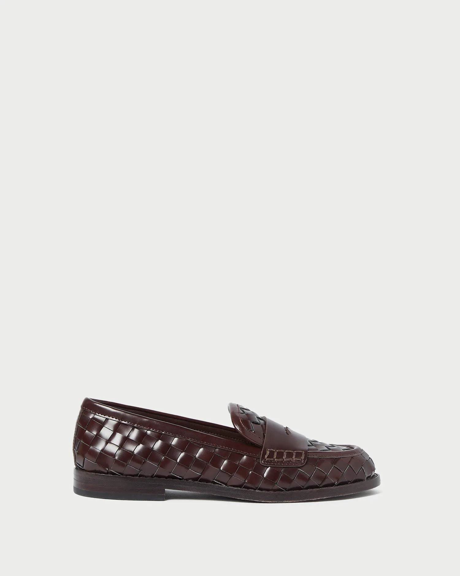 Rachel Espresso Woven Loafer