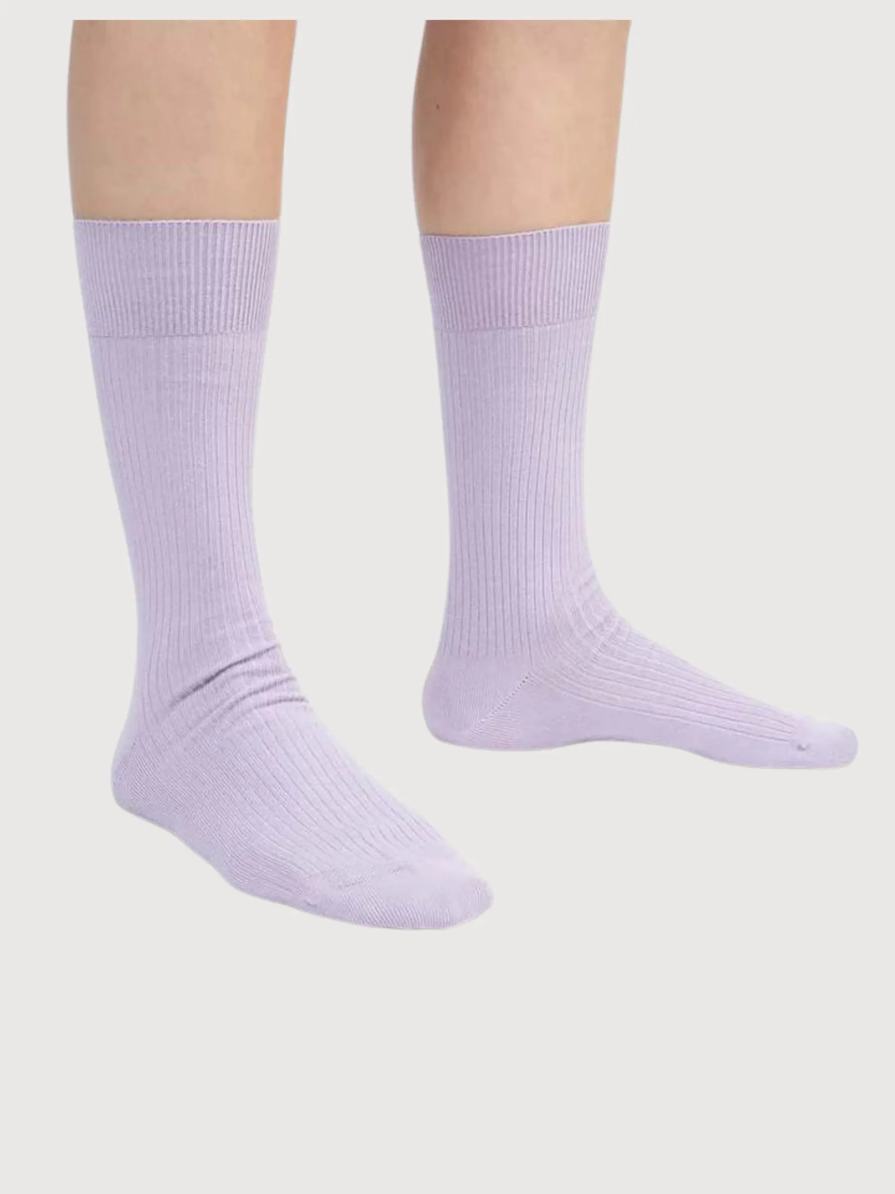 Ripped Socks Lavender Lilac Organic Cotton | DillySocks