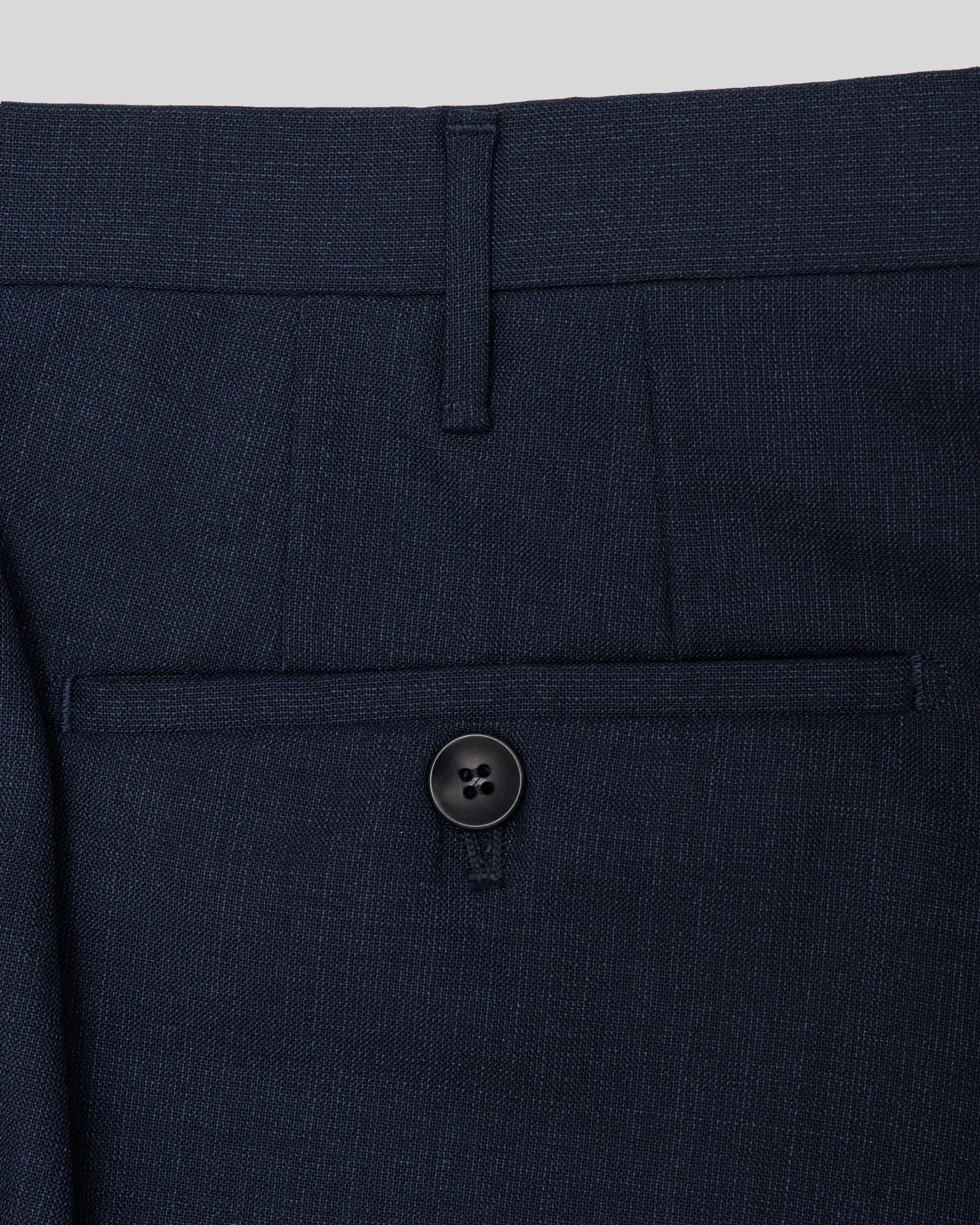 Roma dark blue wool trouser