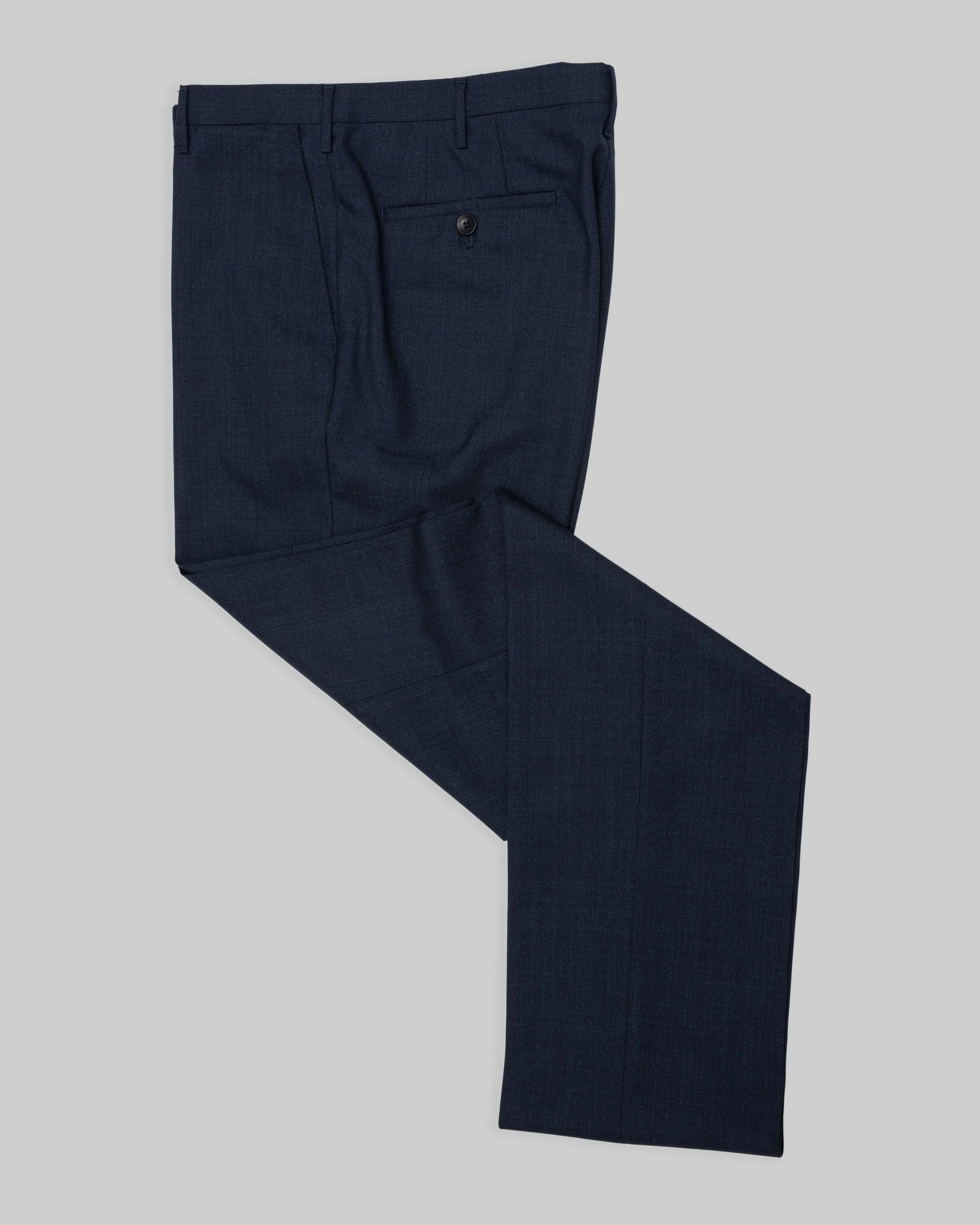 Roma dark blue wool trouser