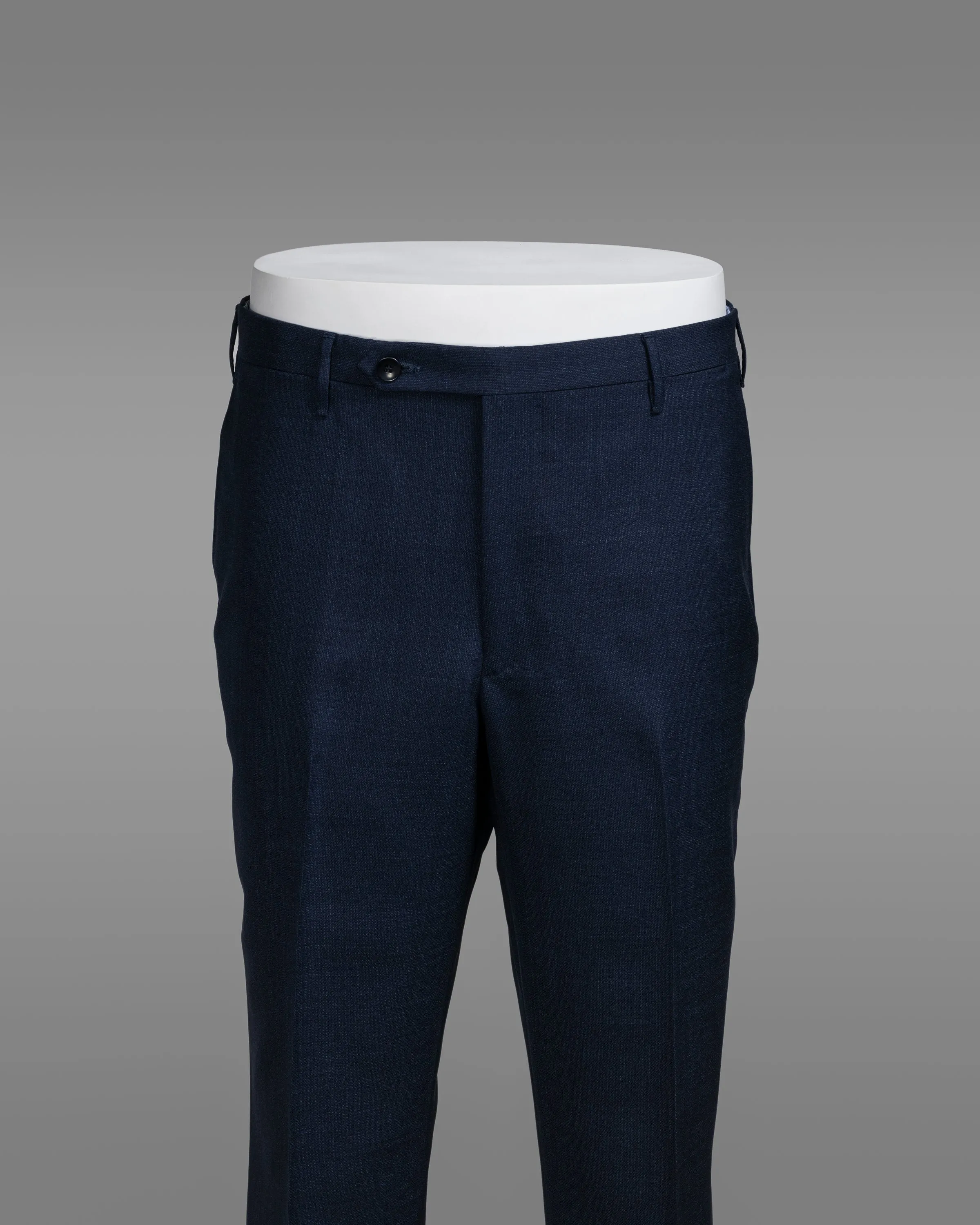 Roma dark blue wool trouser