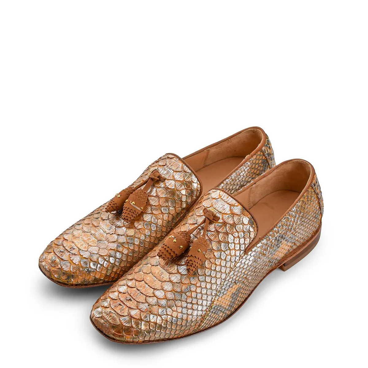 S34PYPY - Cuadra honey casual fashion python tassle loafer for women