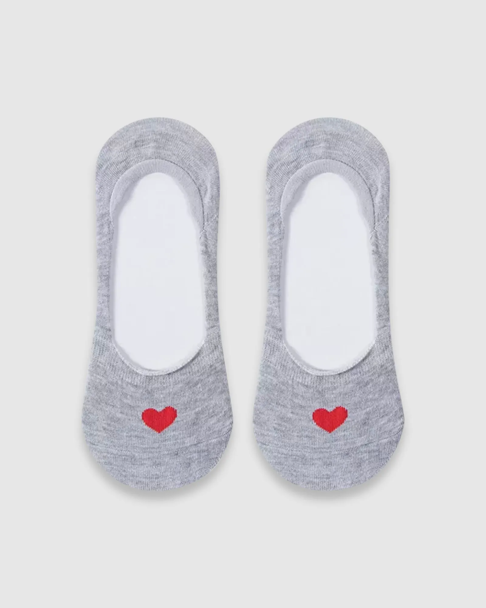 Secret Heart No-Show Sock - 3 Pack