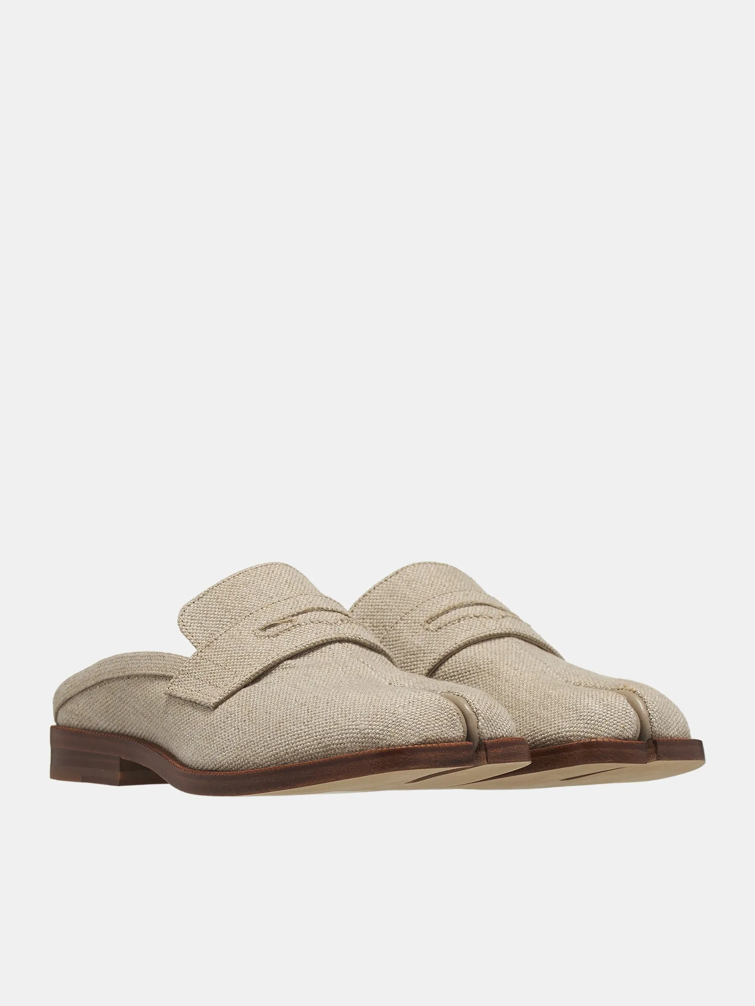 Tabi Mule Loafers (S39WP0145-P6842-H8667-BEIGE)