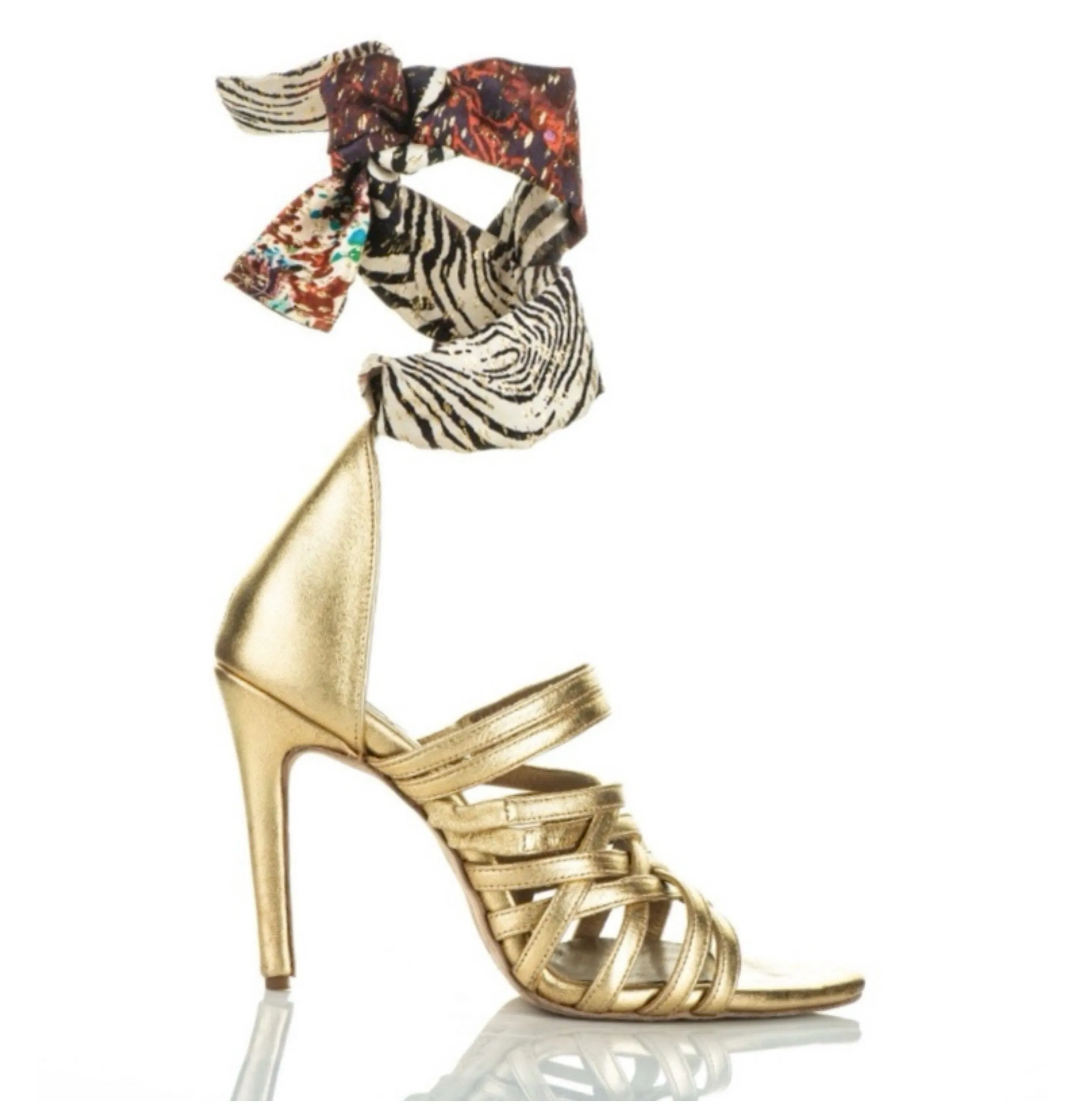 TIRANTE GOLD HEELS