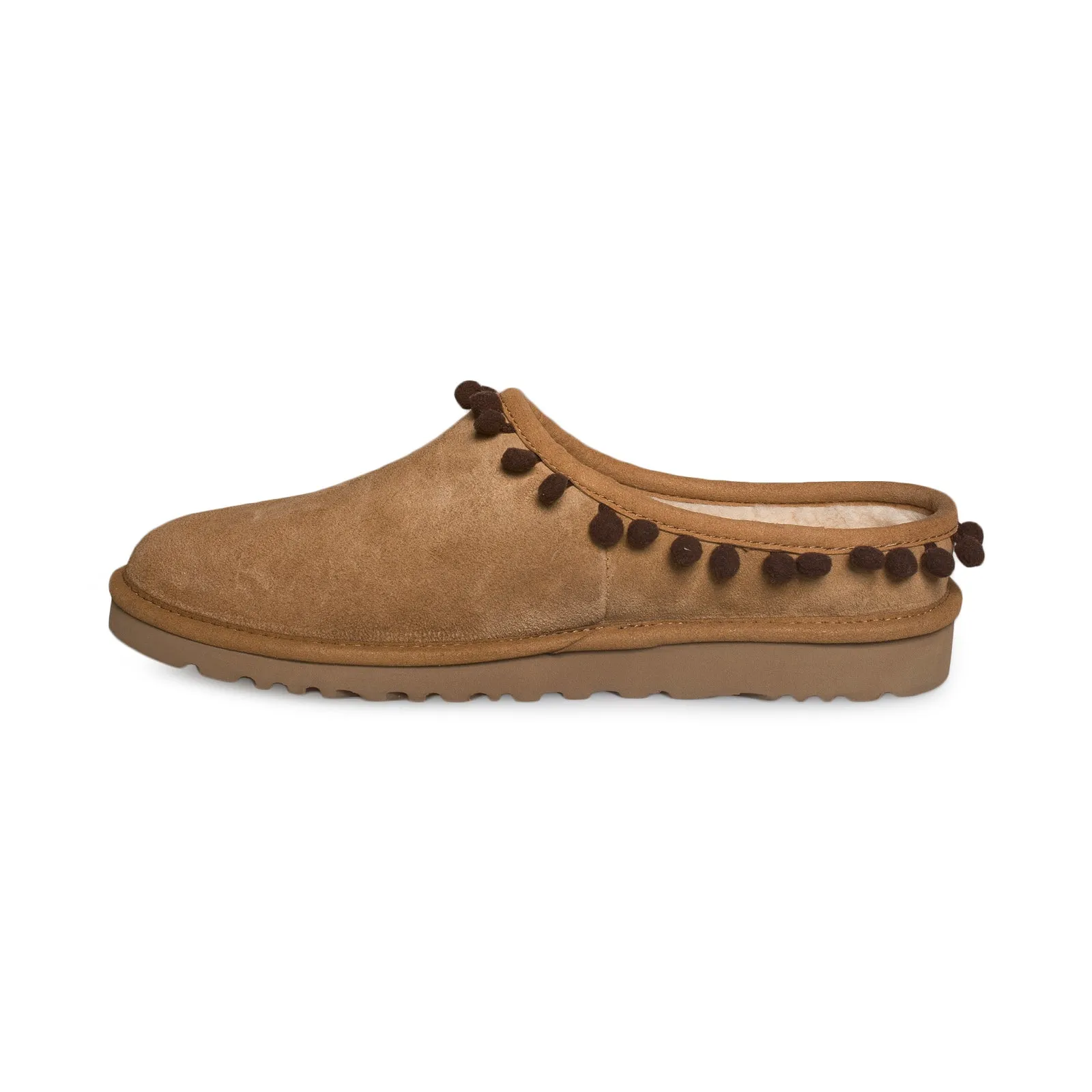 UGG Darah Tassel Chestnut Slippers - Women's