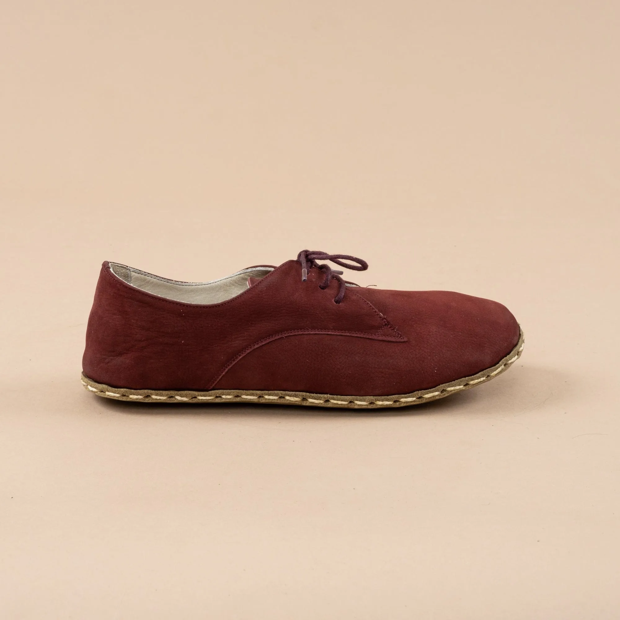 Women's Burgundy Oxfords