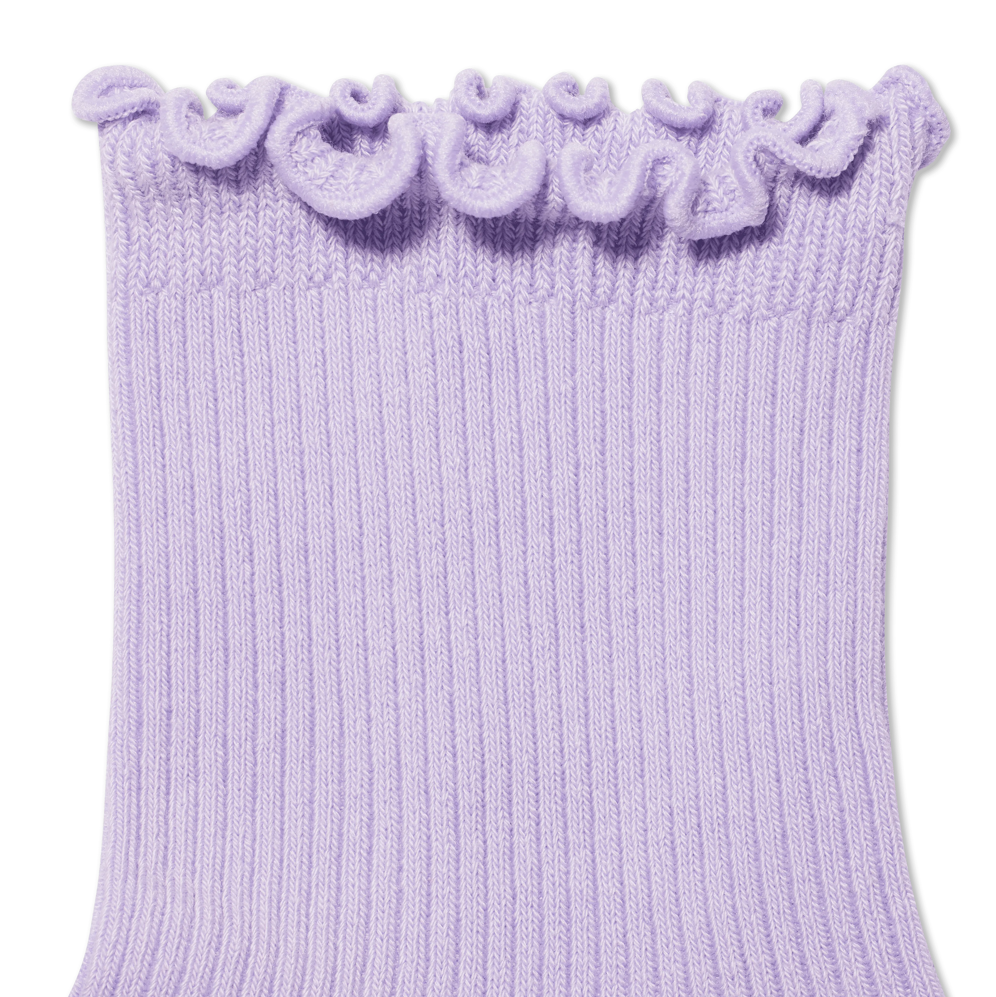 Women's Frilly Rib Quarter Sock 4-Pack