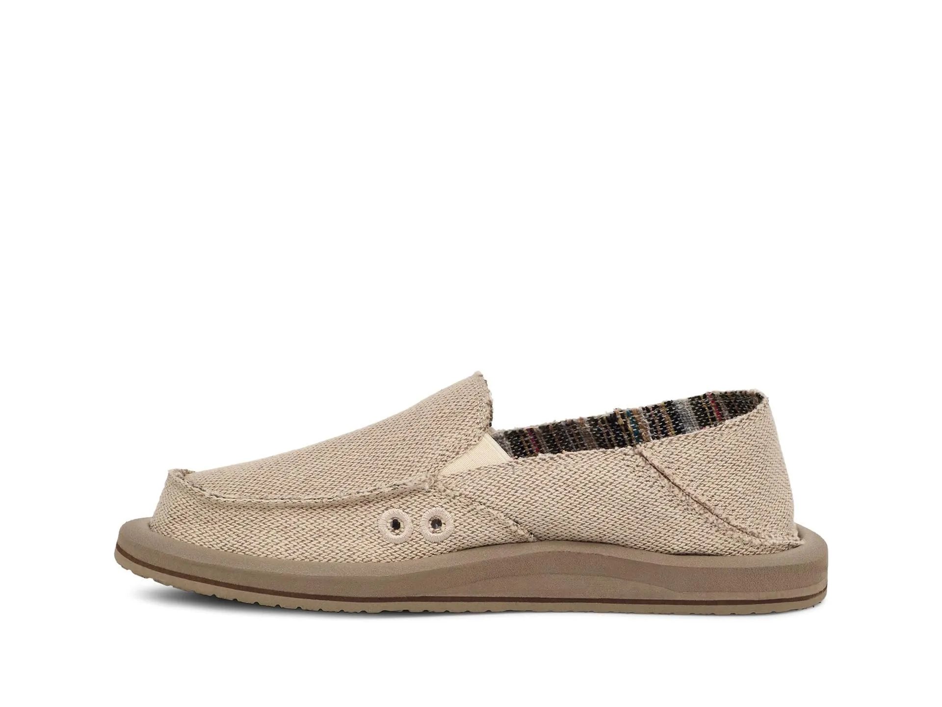 Women's Shoes Sanuk DONNA HEMP 2 TONE Sidewalk Surfer Loafers 1157072 NATURAL